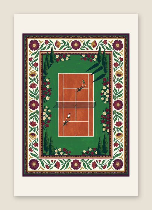 The Court from Above — the uncut sheet